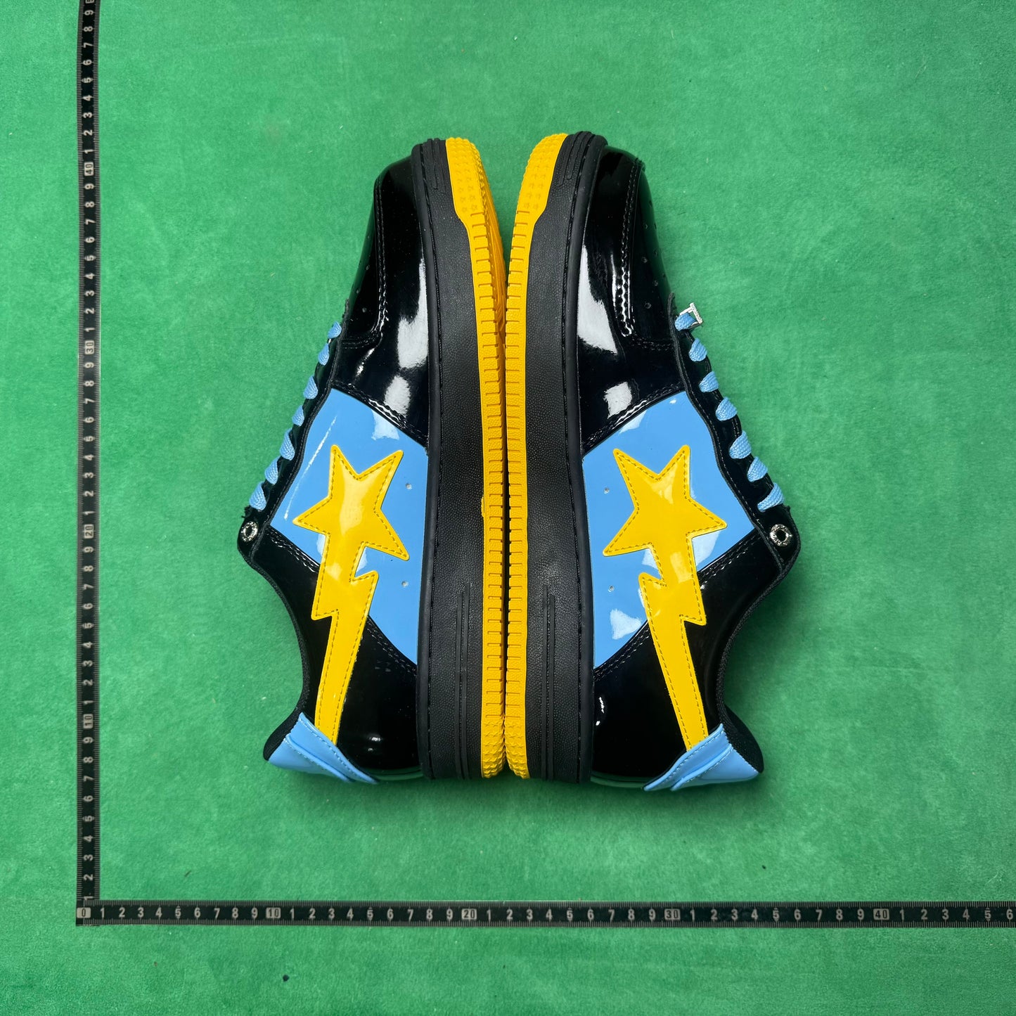 Bape STA Low Black and Yellow