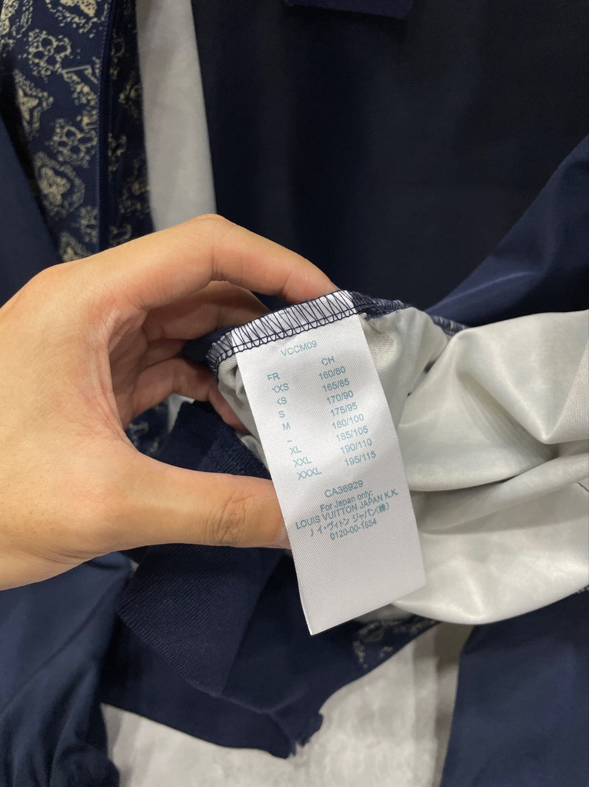 LV Technical Cotton Zipped Track Top