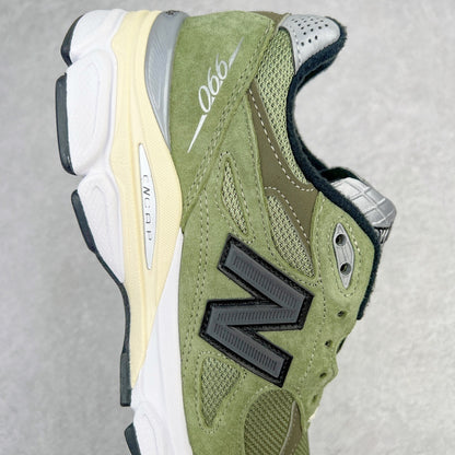 990 Olive Leaf / Black
