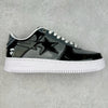 Bape STA Low Camo Combo Black