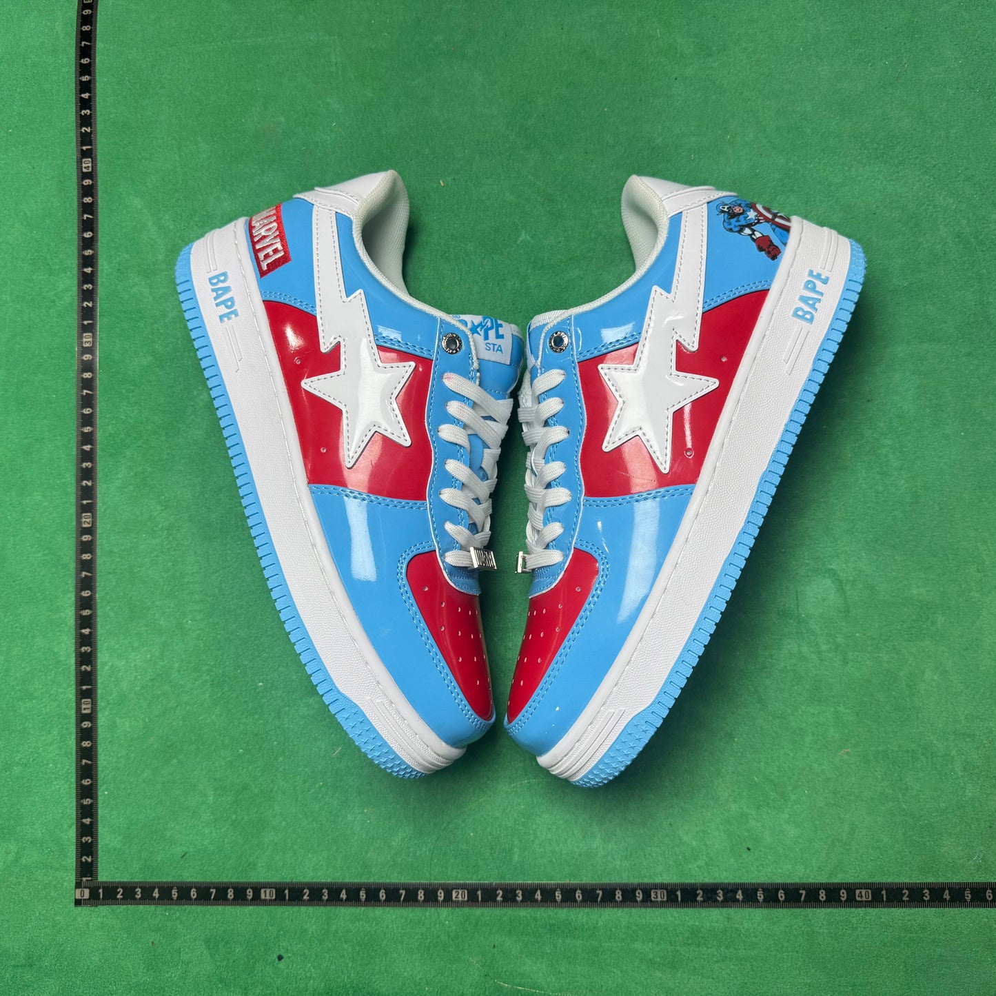 Bape STA Low Capitão América