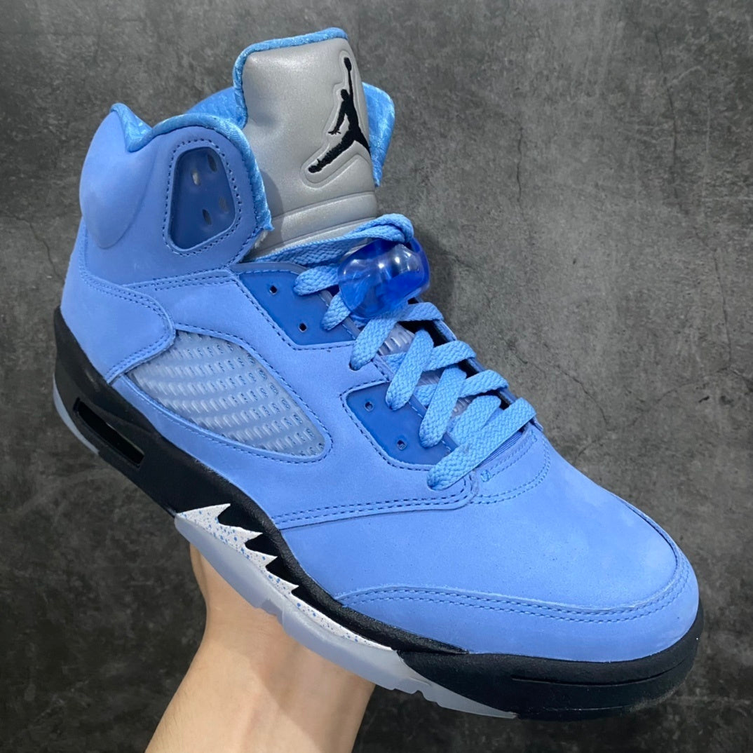 AJ 5 UNC University Blue