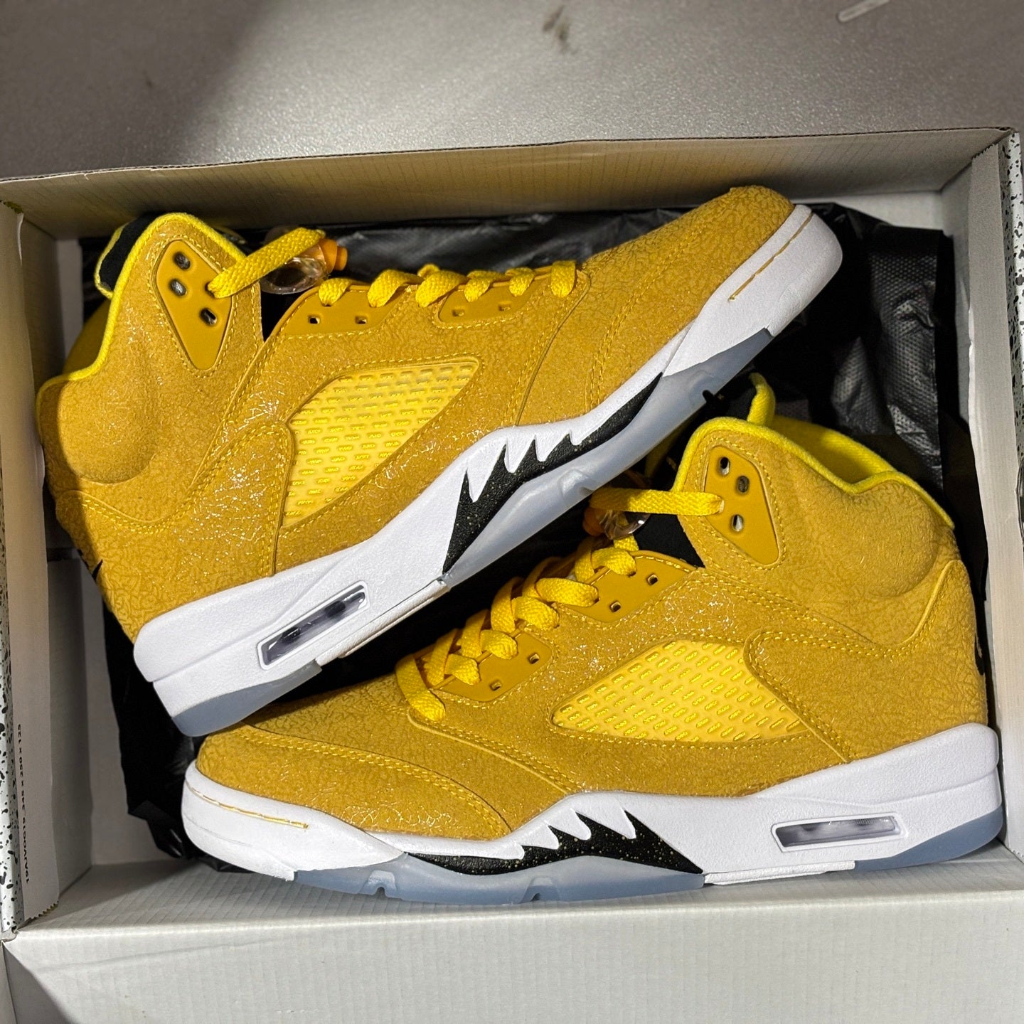 AJ 5 Retro PE Maize Yellow