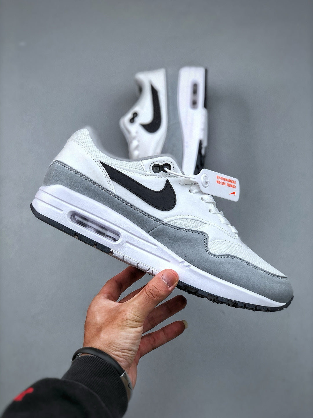Air Max 1 White Black