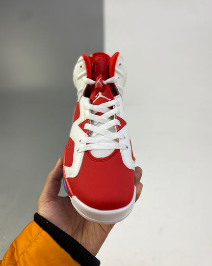 AJ6 White and Red