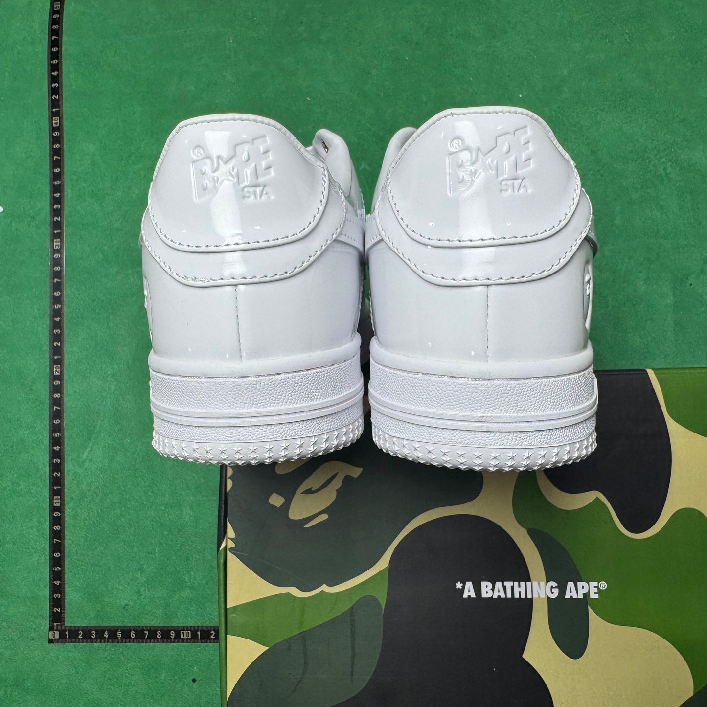 Bape STA Low White