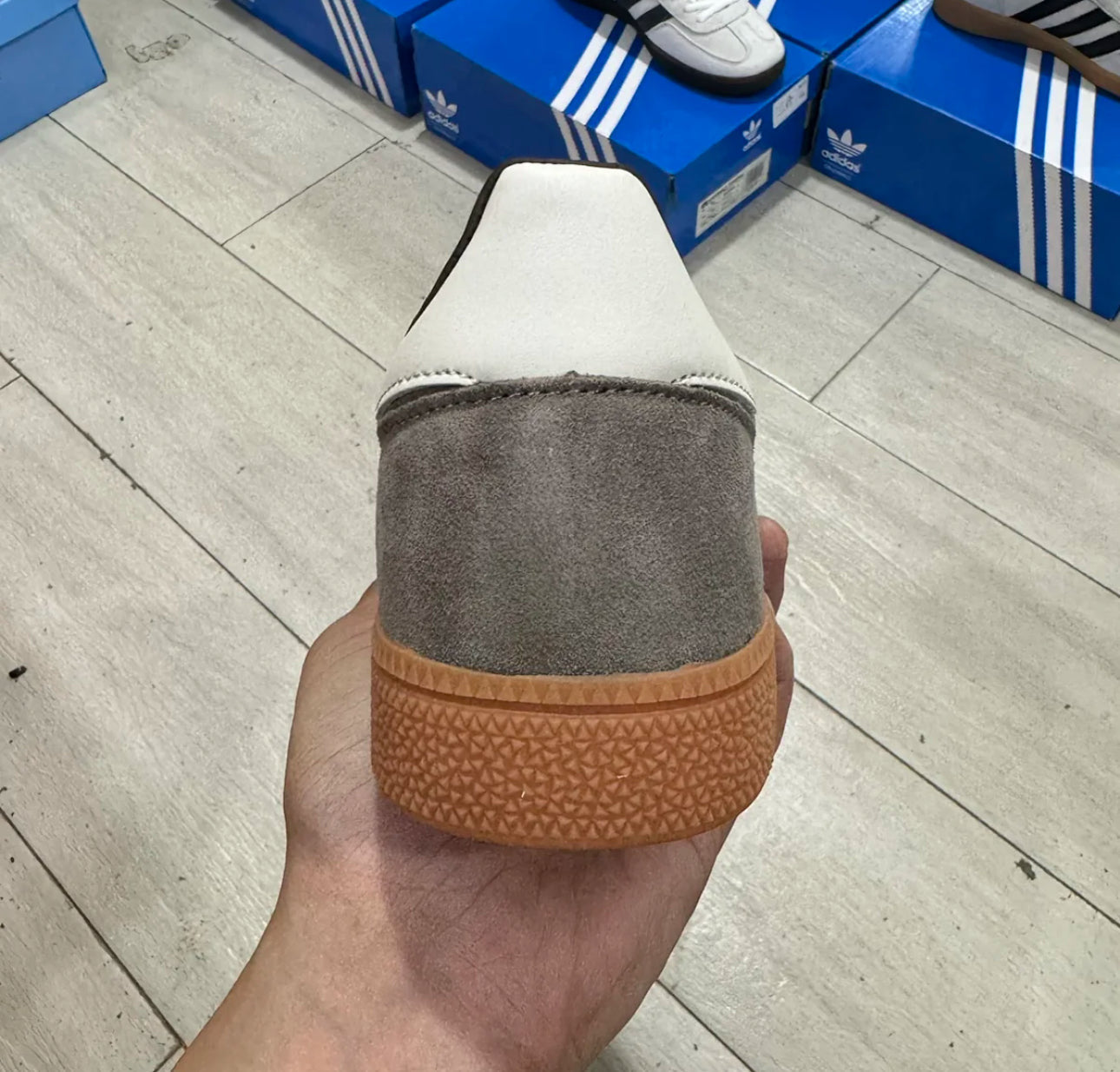 Spezial Brown and White