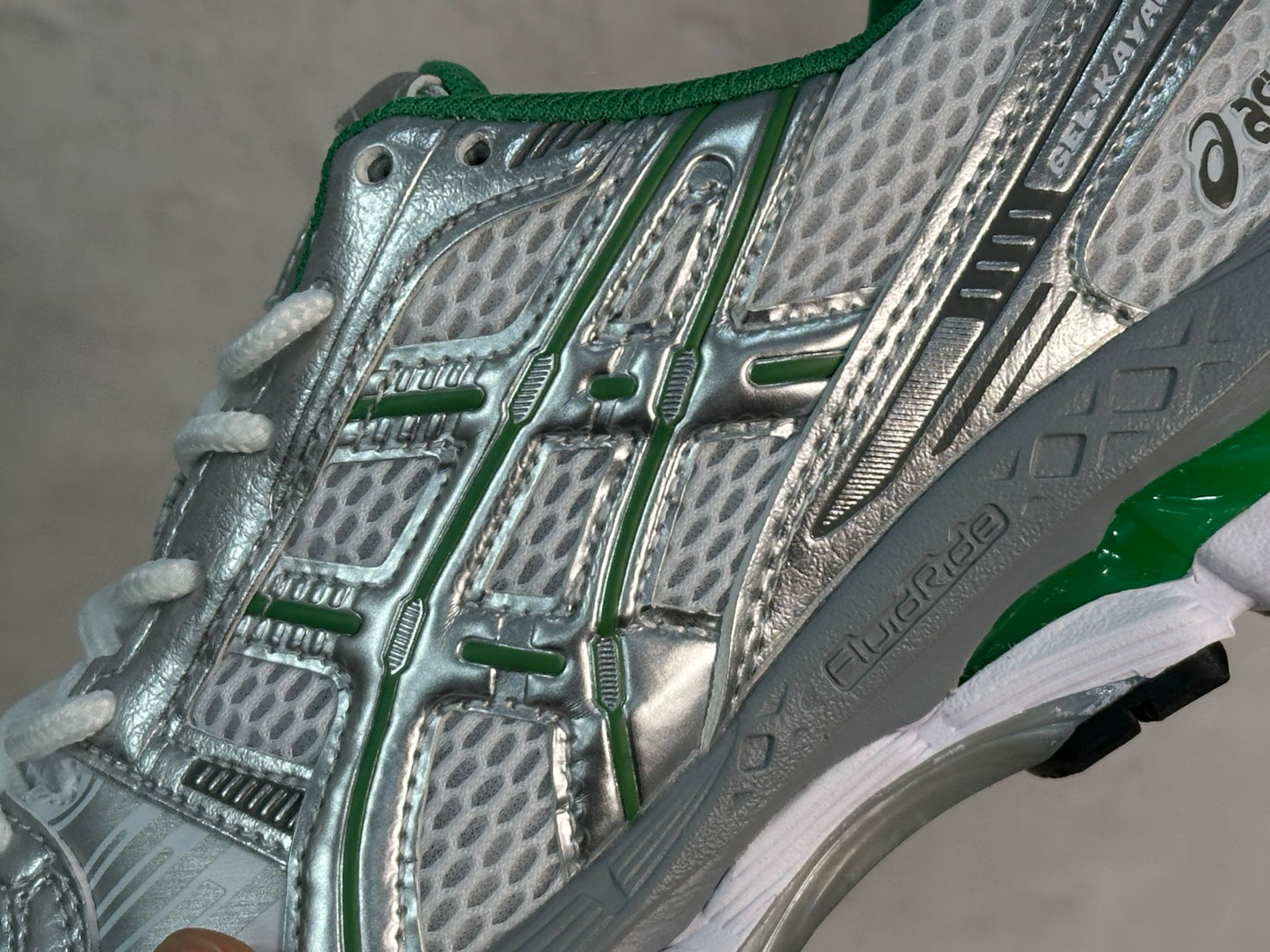 GEL-Kayano 12.1 Silver/Green