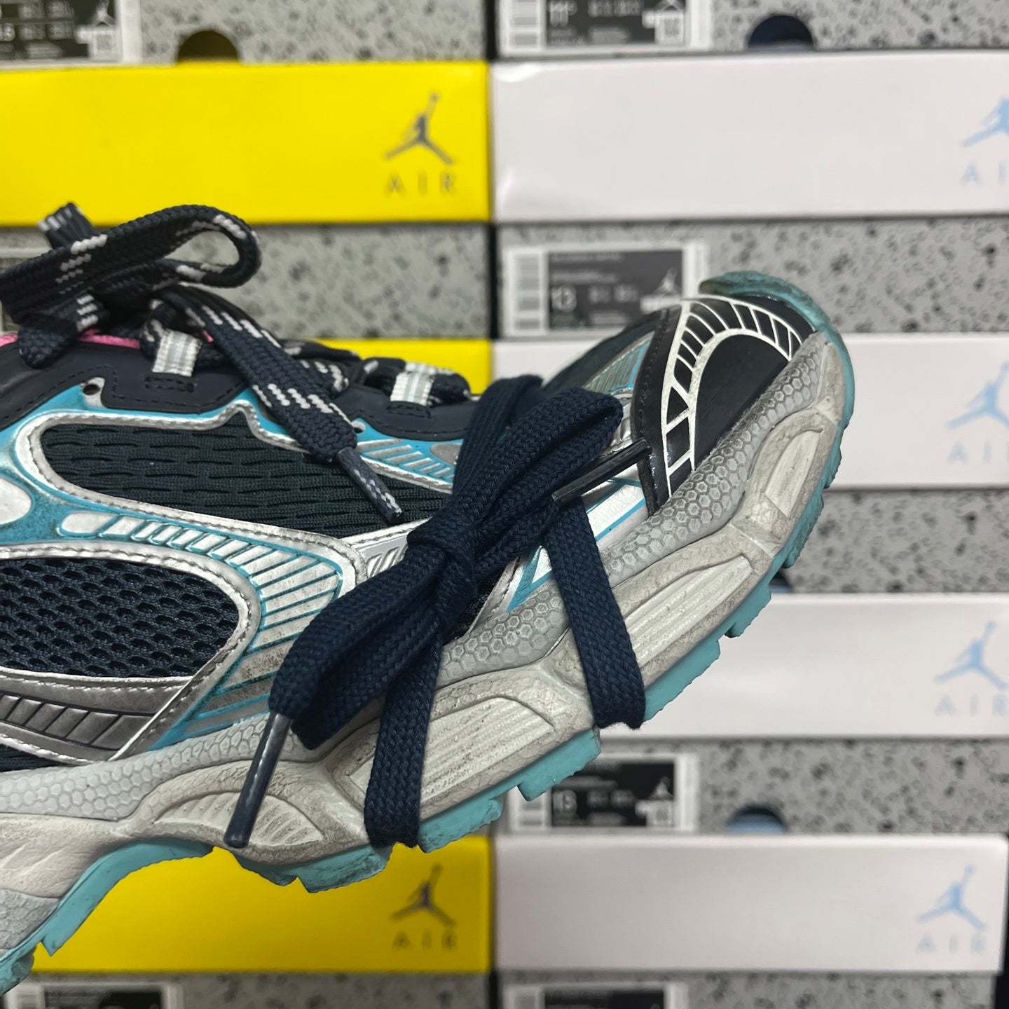 BLG 3XL Grey Mix Blue