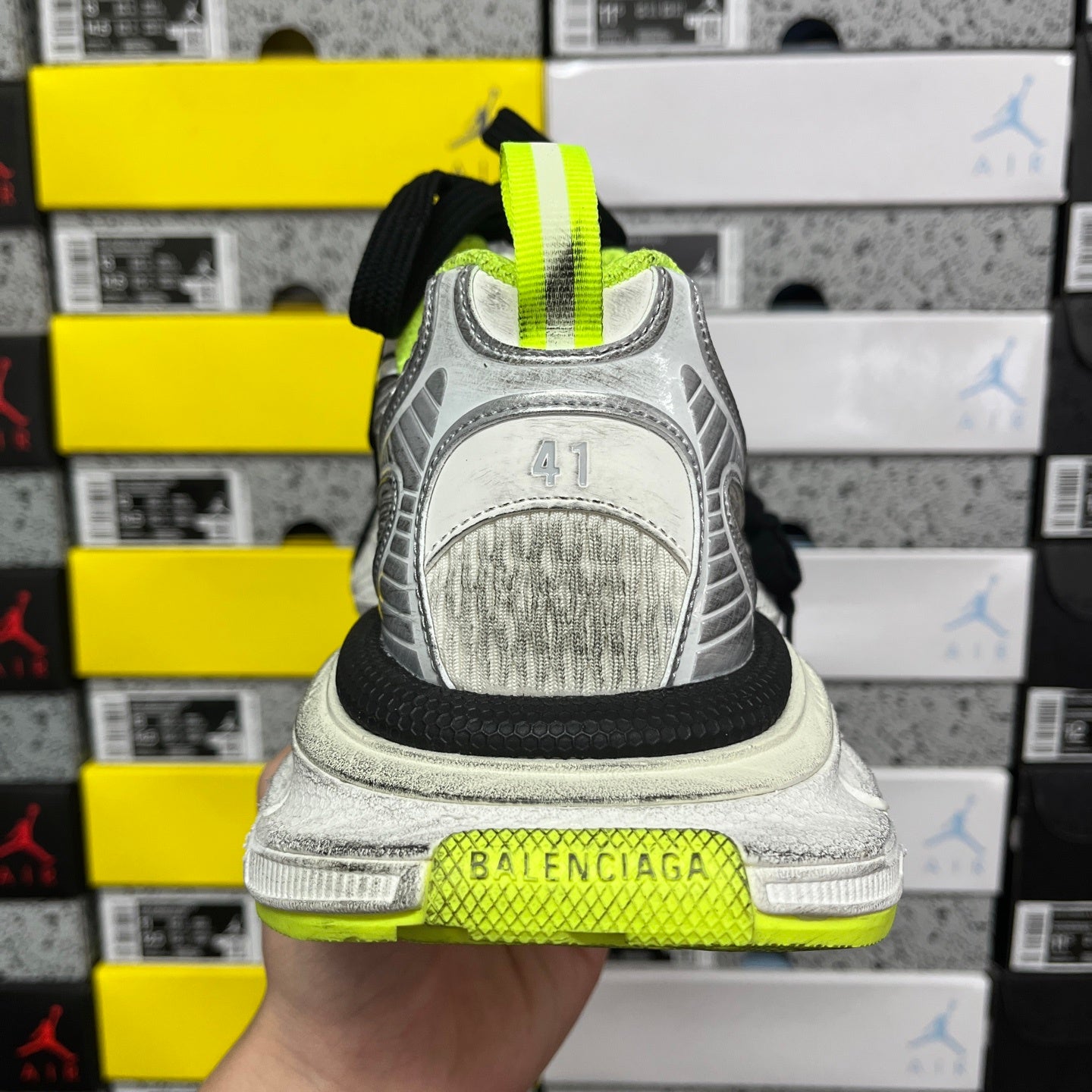 BLG 3XL White/Green/Black