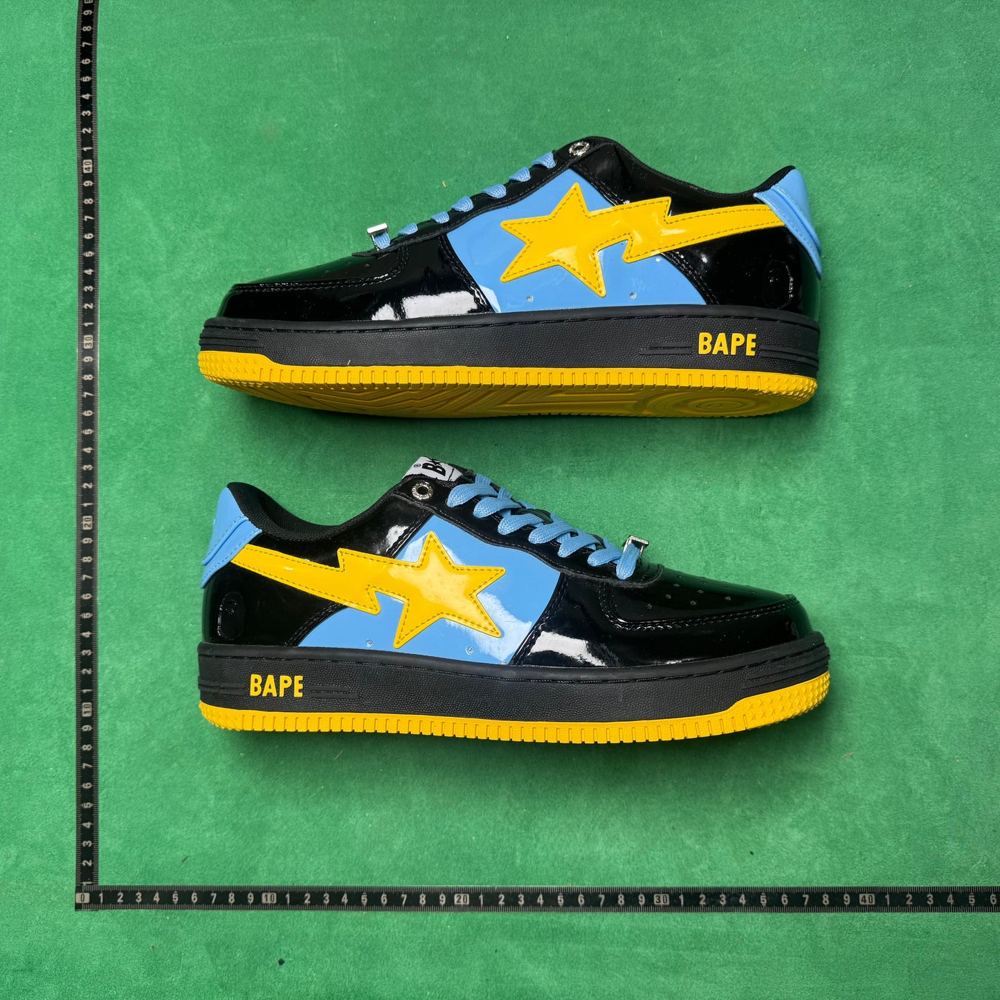 Bape STA Low Black and Yellow