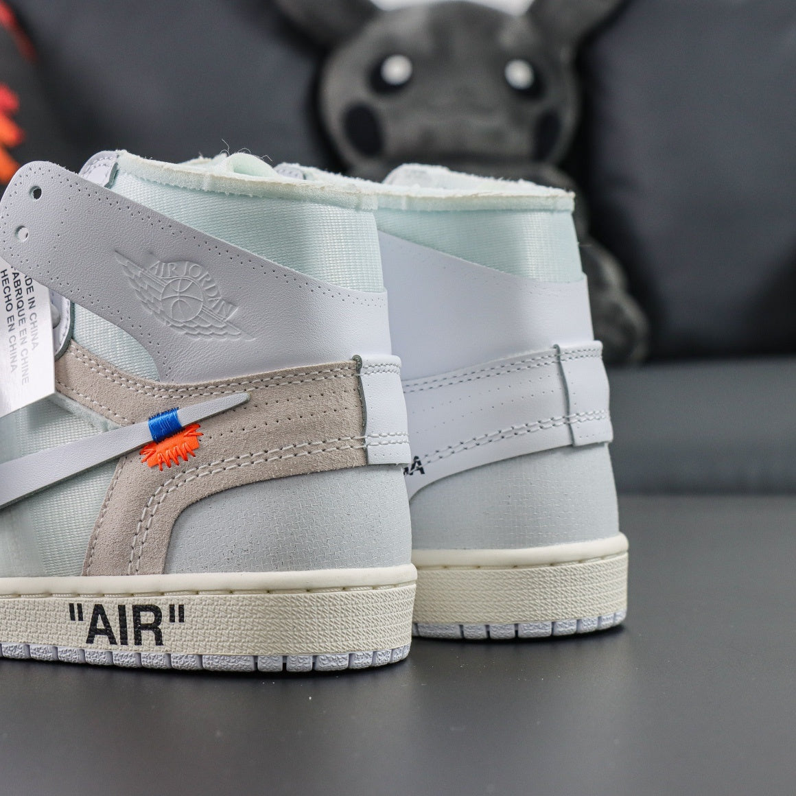 AJ1 High x Of-W White