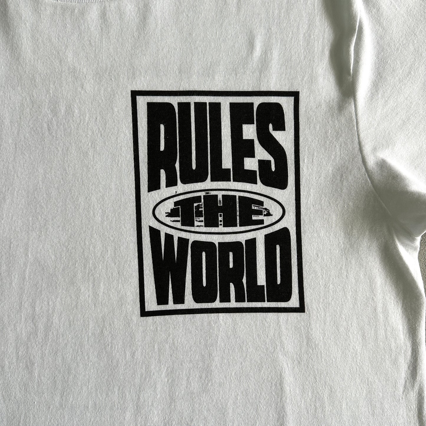 RULES block T-shirt
