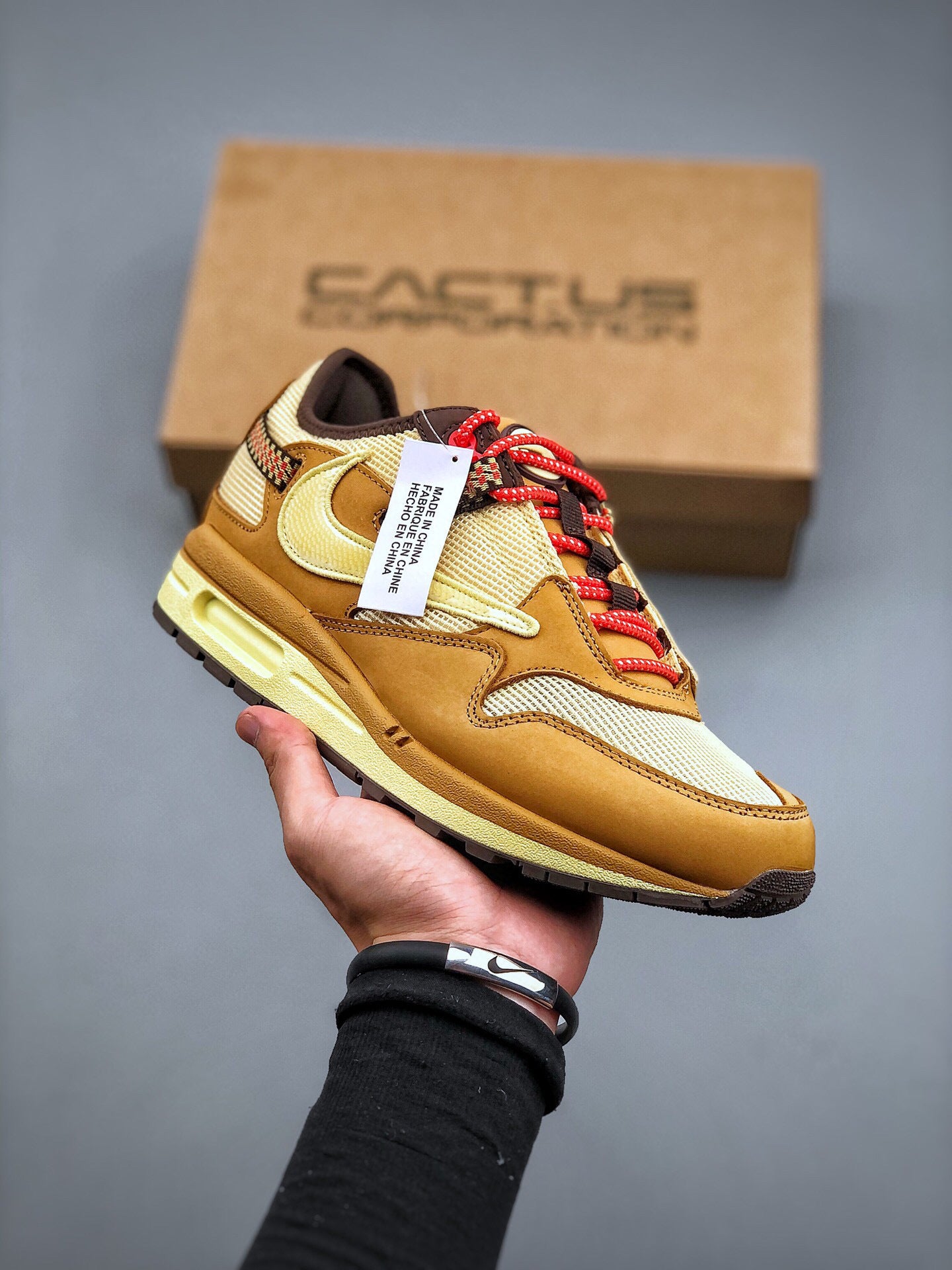 Air Max 1 Travis Scott Cactus Jack Wheat