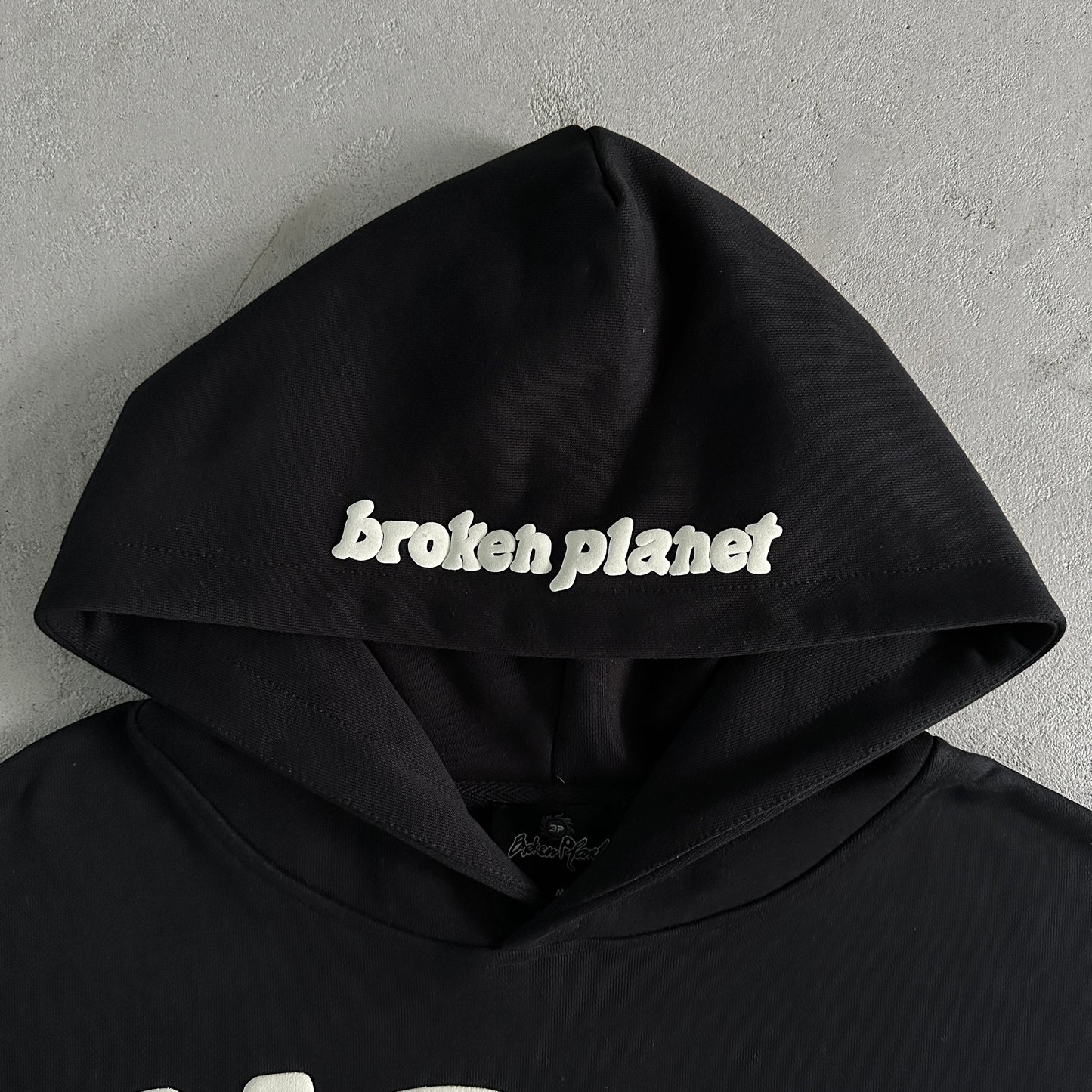 moon phases hoodie-black