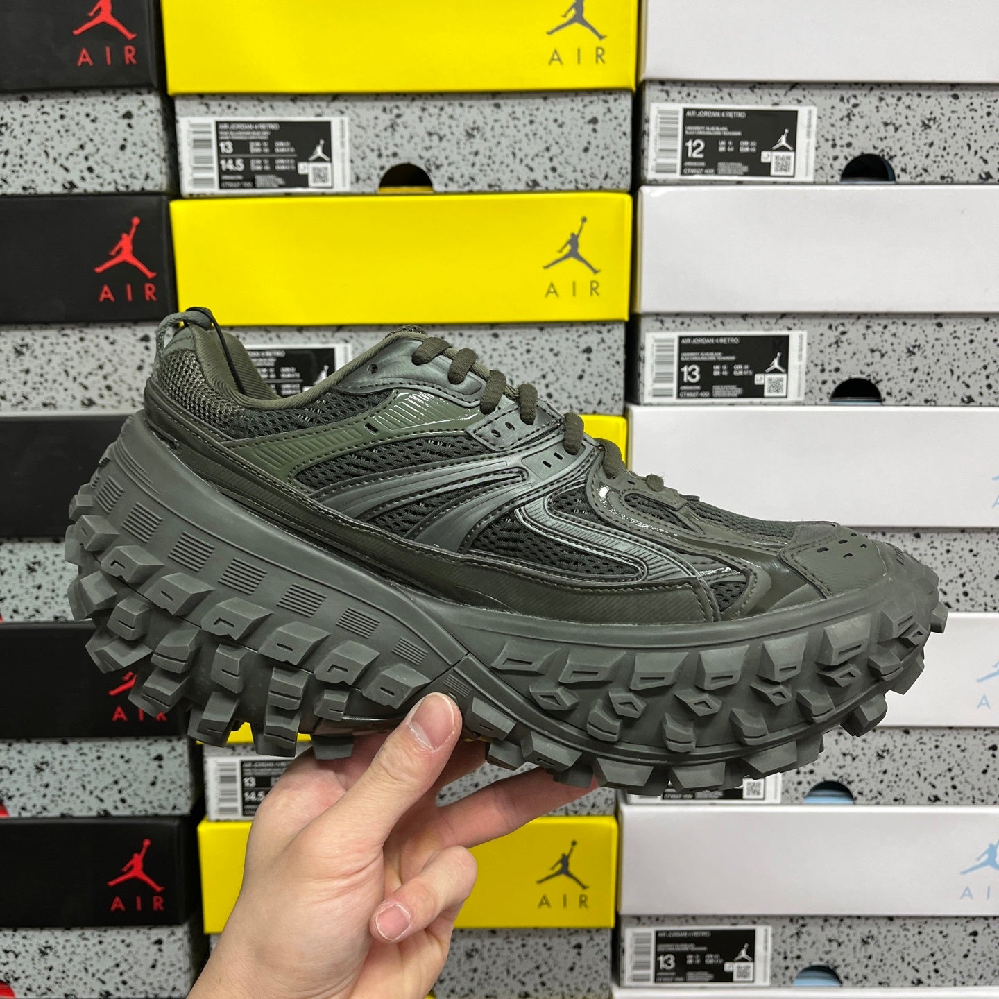 Defender Rubber Platform Kaki