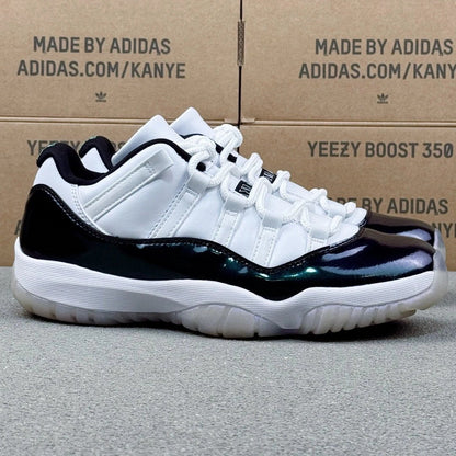 AJ11 Low Black and White