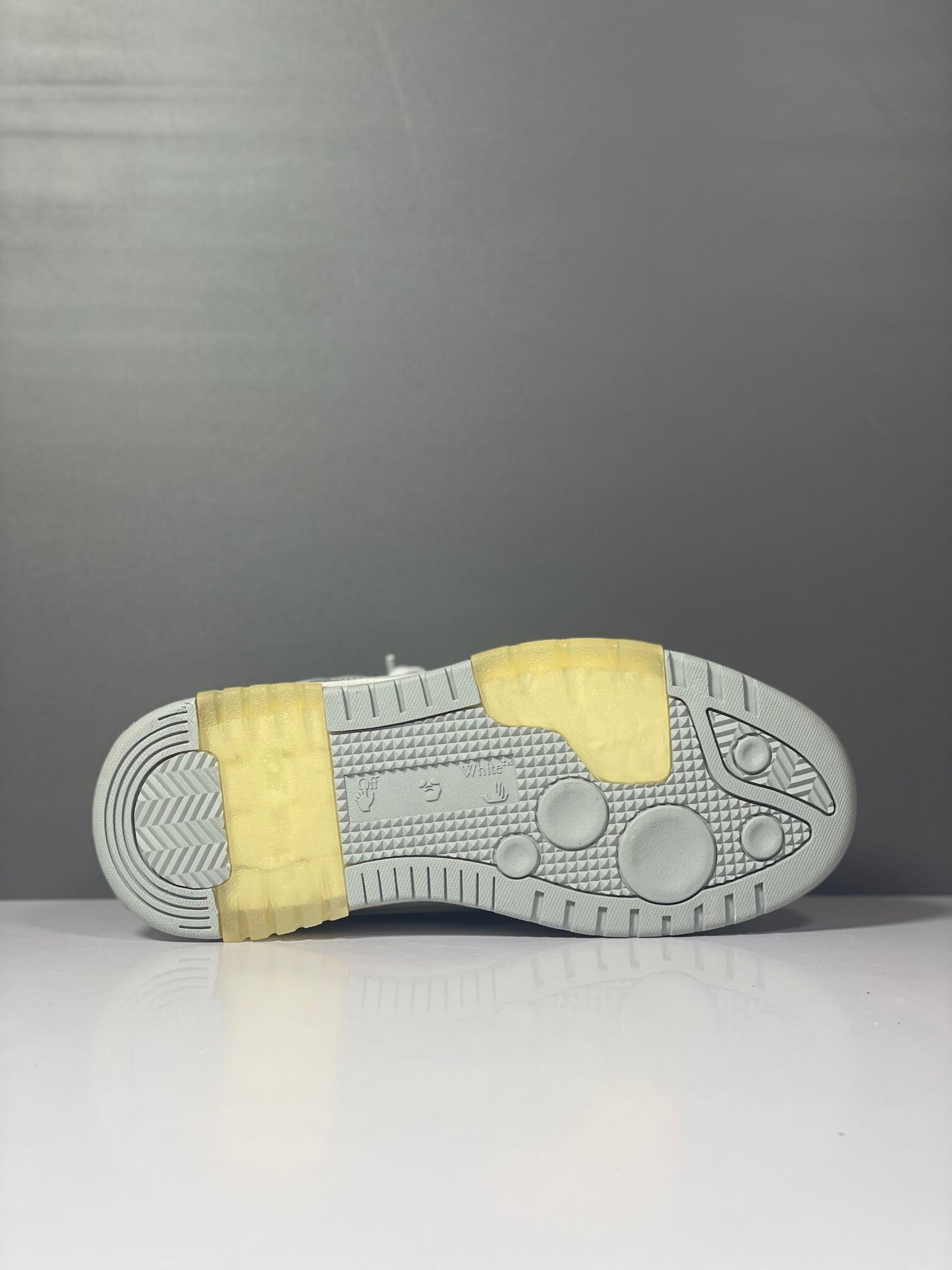 Out Of Office Grey White Sole