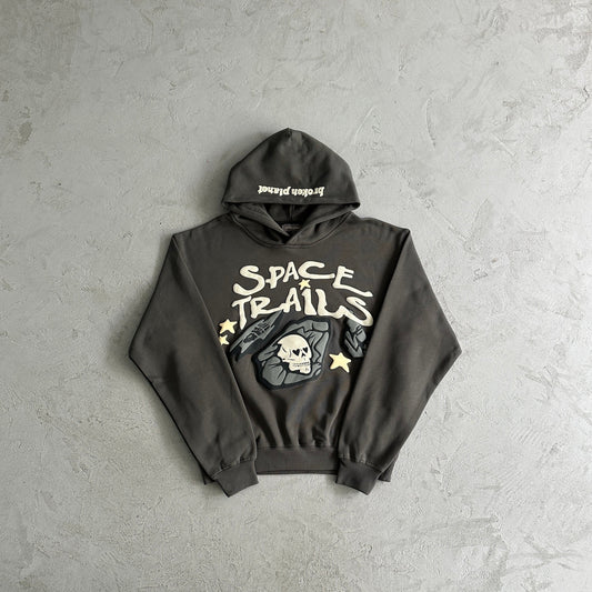 bpm wide leg beluga gray hoodie