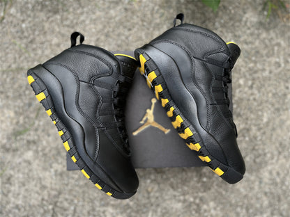 AJ10 Black and Yellow
