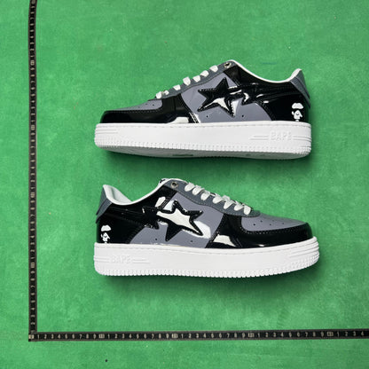 Bape STA Low Black and Grey