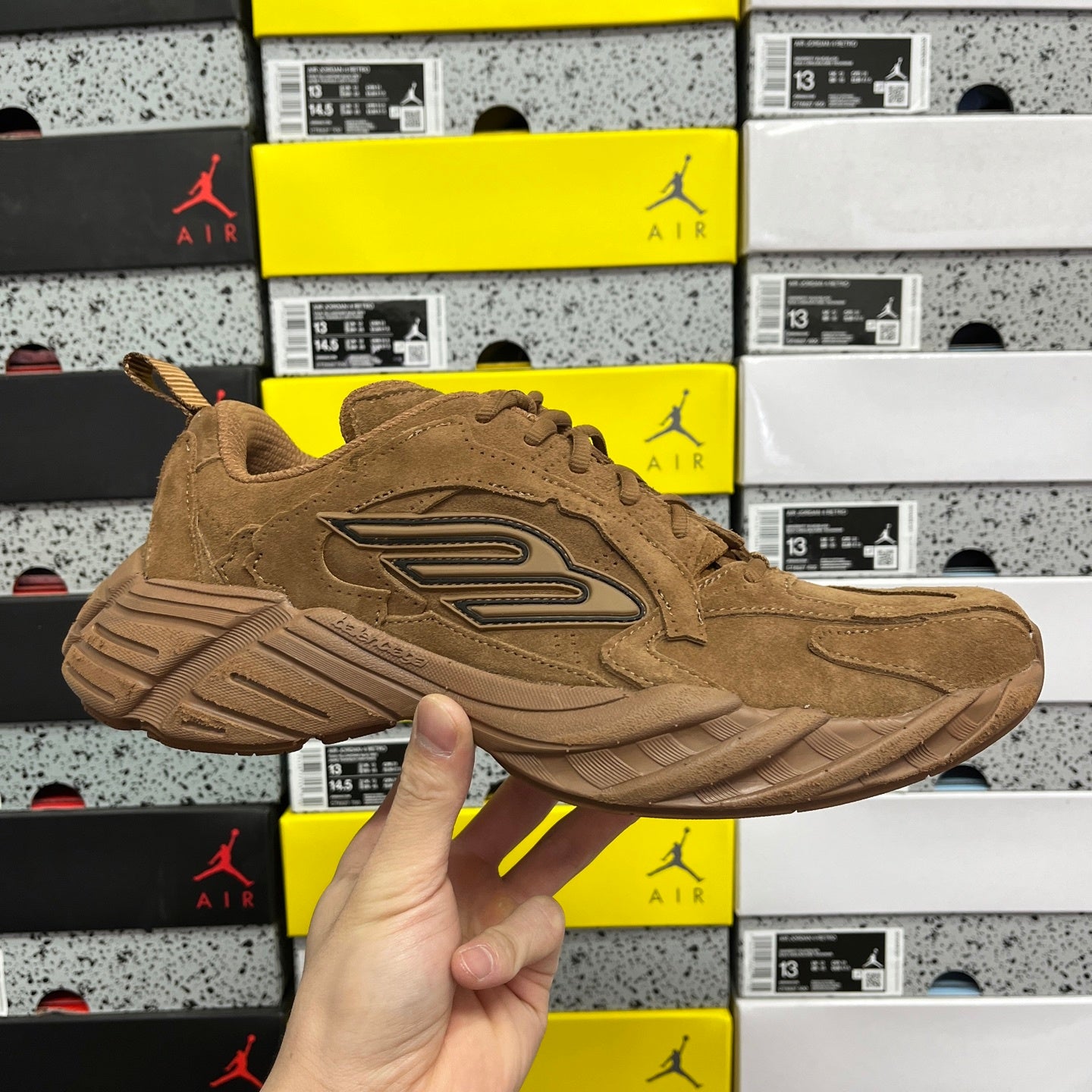 BLG Monday suede Brown