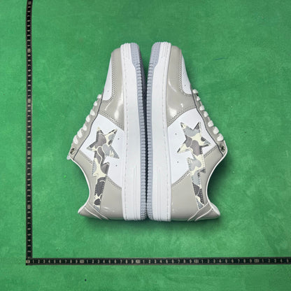Bape STA Low Grey and White