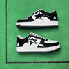 Bape STA Low Black and White