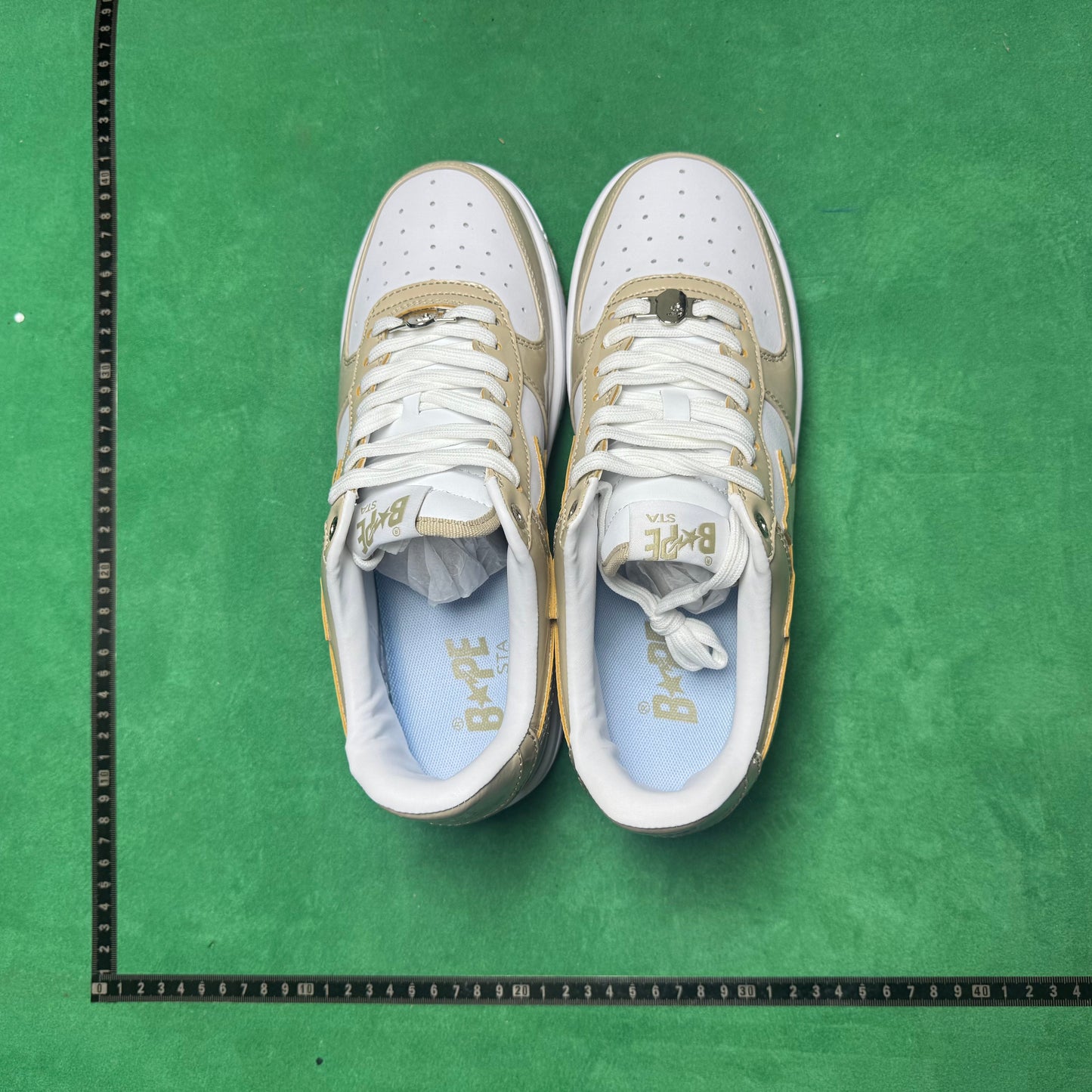 Bape STA Low Creme
