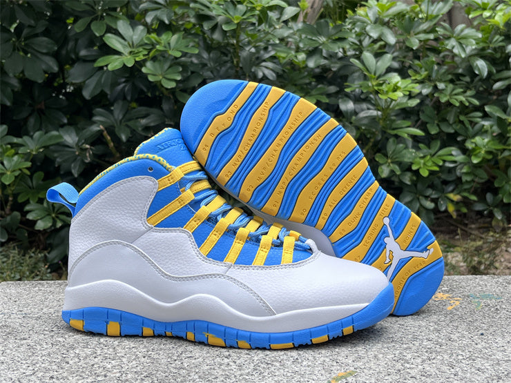 AJ10 White and Blue