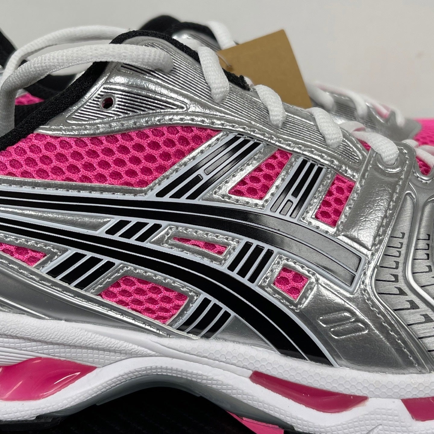 Kayano 14 Pink / Silver / Black