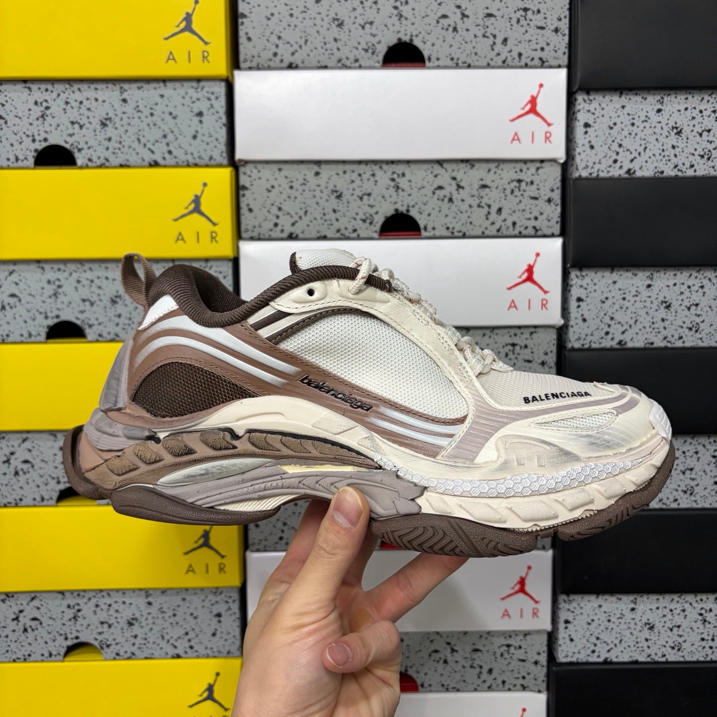 BLG Triple S.2 Brown/White/Grey