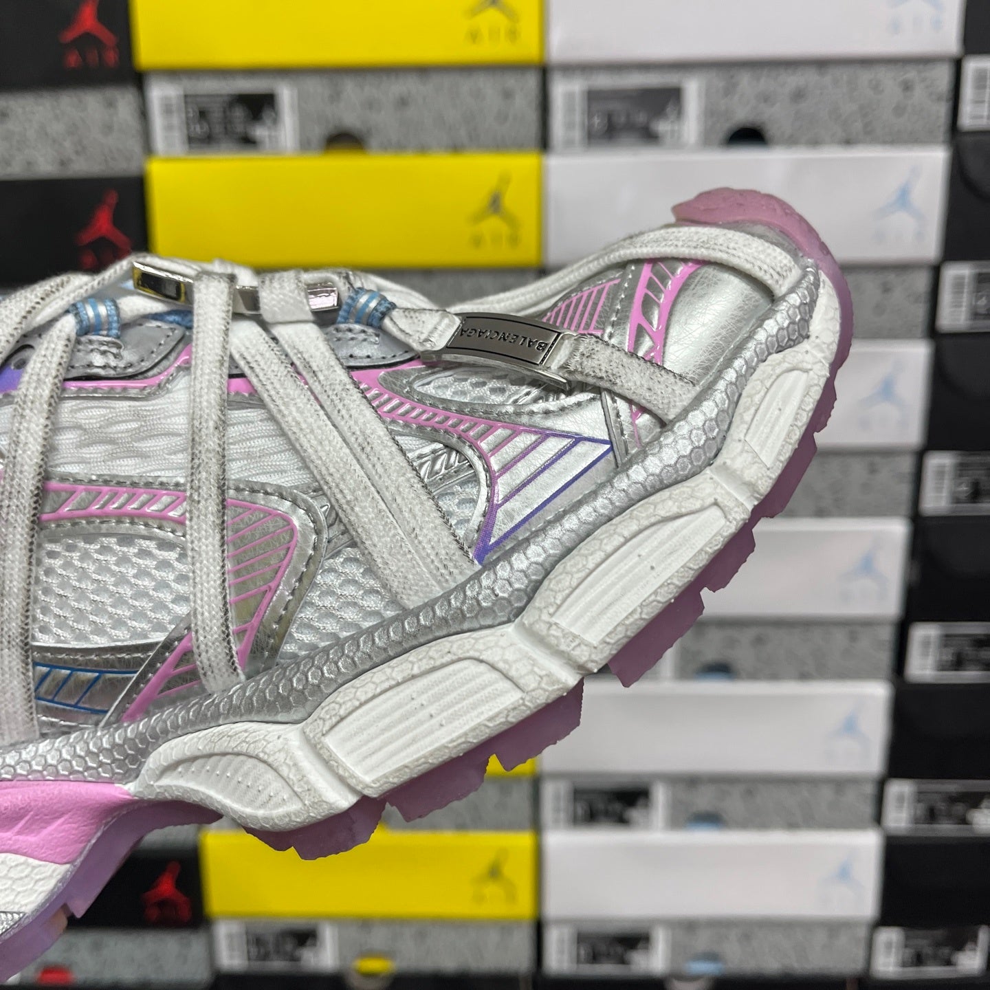 BLG 3XL White/Blue/Pink