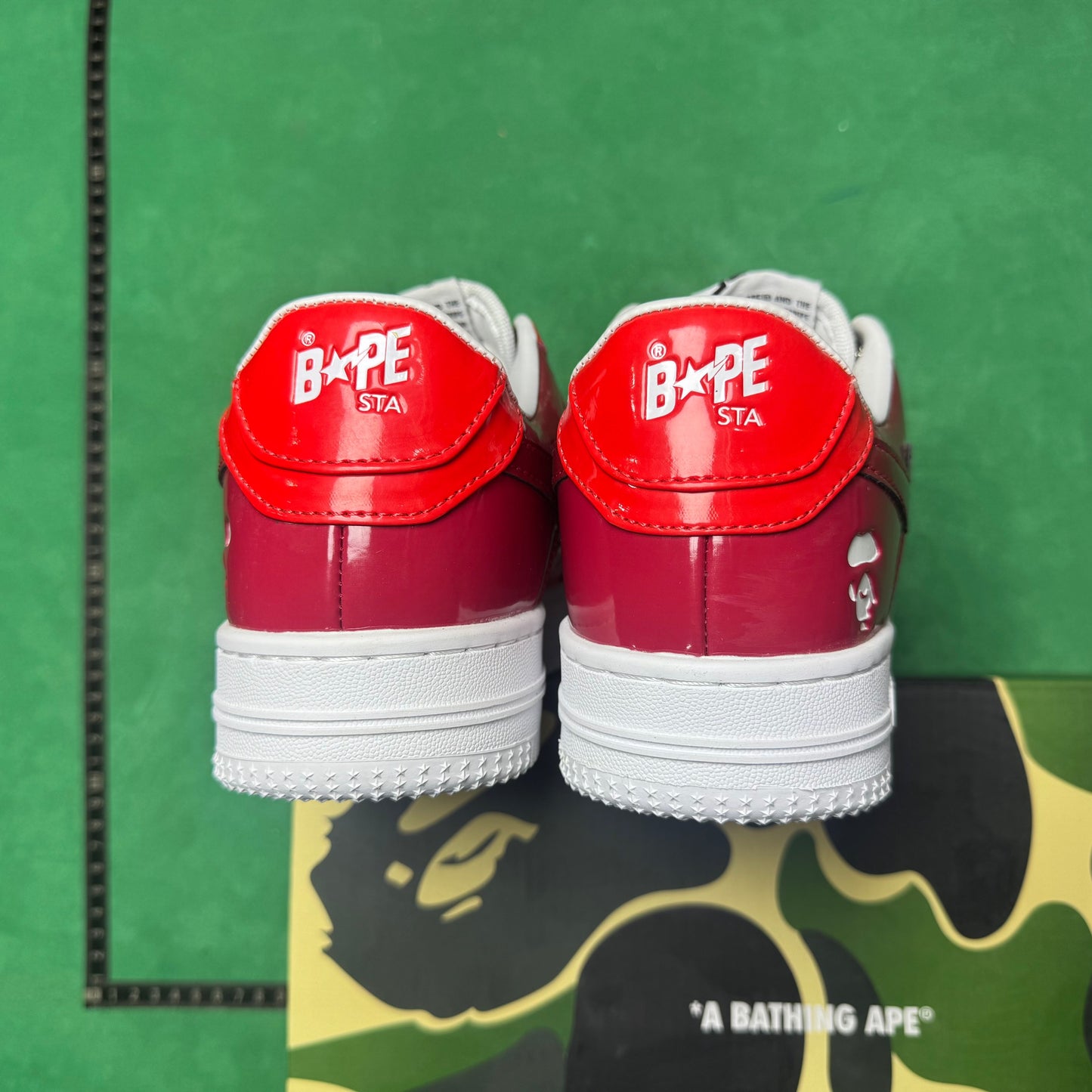 Bape STA Low Red