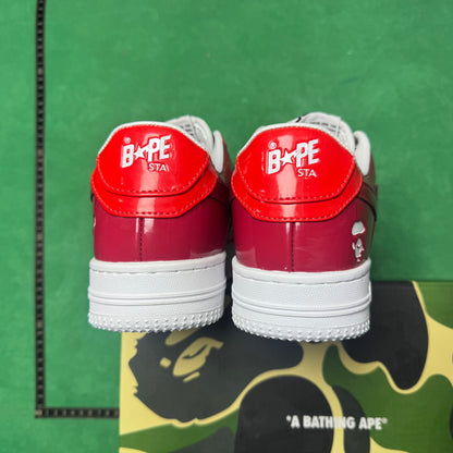 Bape STA Low Red