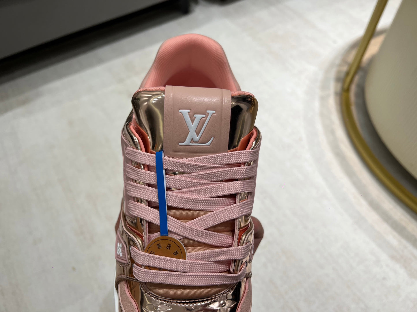 Trainer Metallic Pink