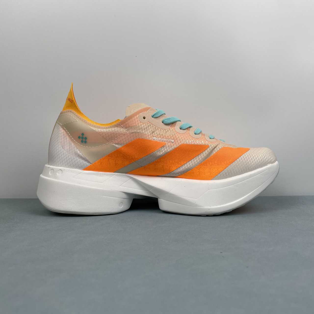 Adios Pro 4 White Orange
