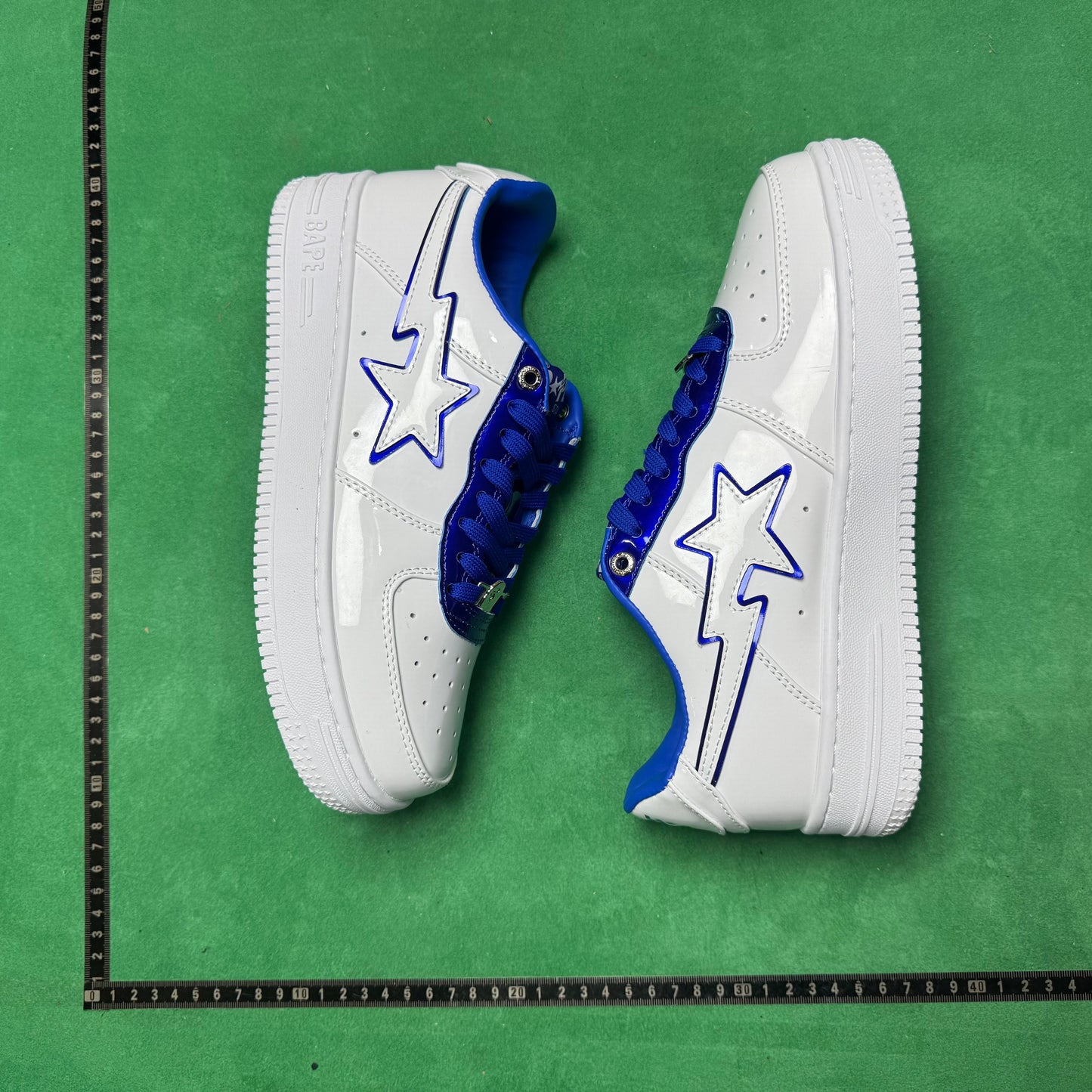 Bape STA Low White and Blue