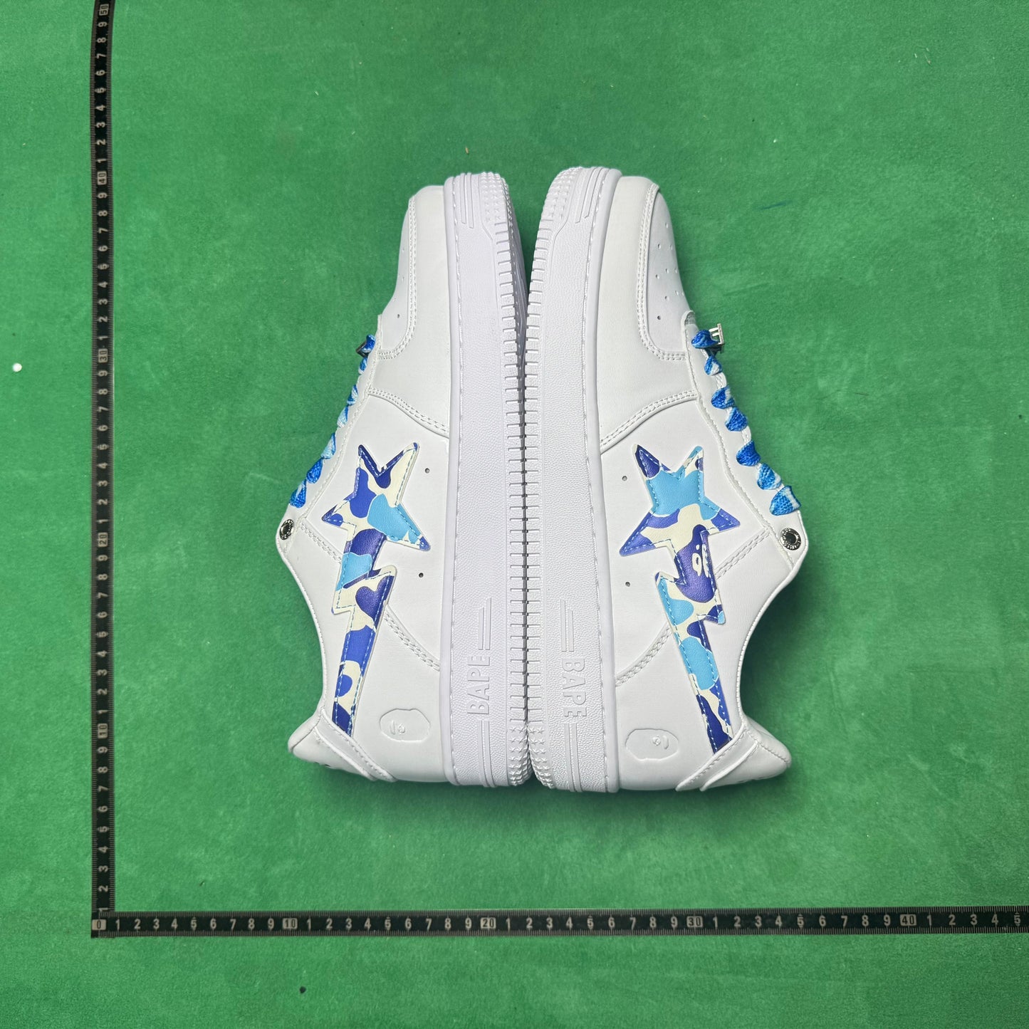 Bape STA Low White and Blue