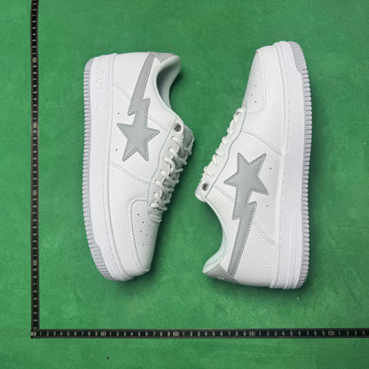Bape STA Low JJJJOUND White and Grey