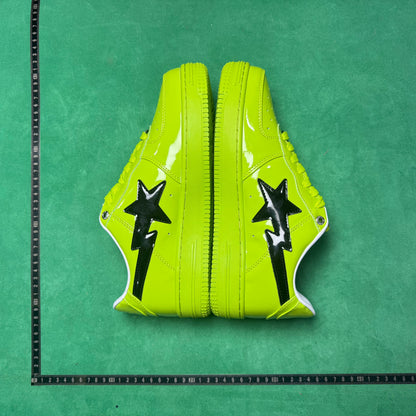 Bape STA Low Verde Fluorescente
