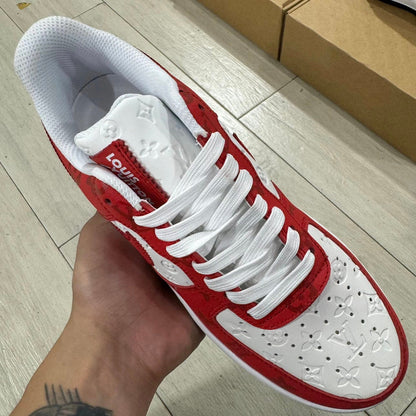 AF1 x LV Red