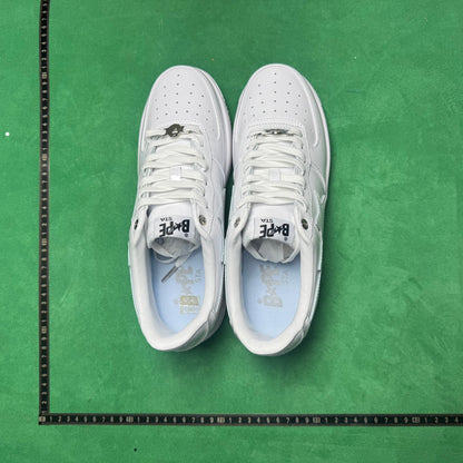 Bape STA Low White