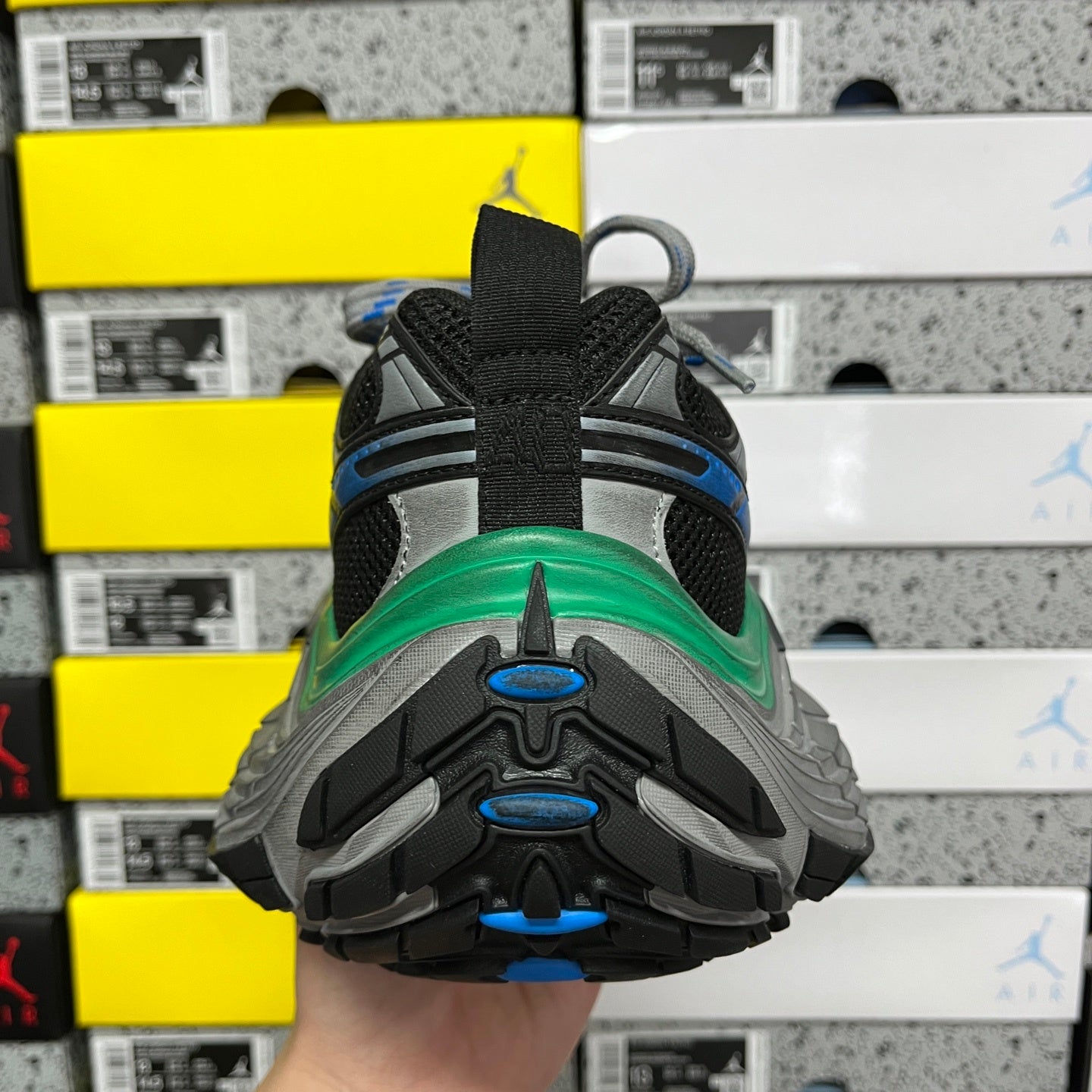 BLG 10XL Black/Grey/Green