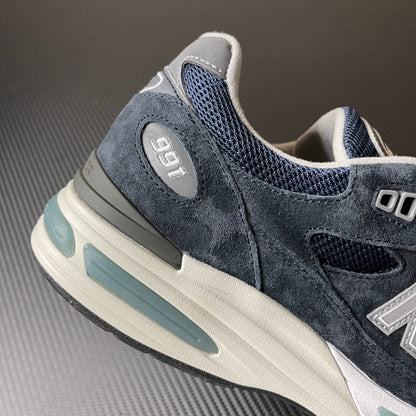990 Navy Suede
