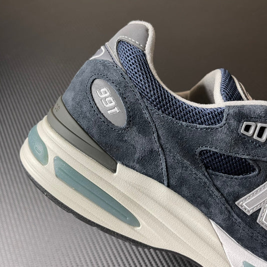 990 Navy Suede