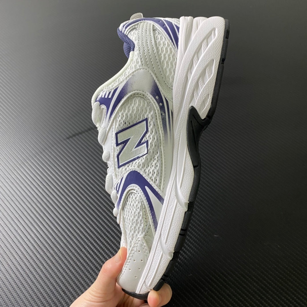 530 White and Purple