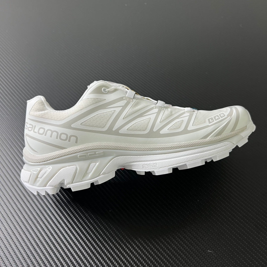 Salomon XT-6 White/White/Lunar Rock