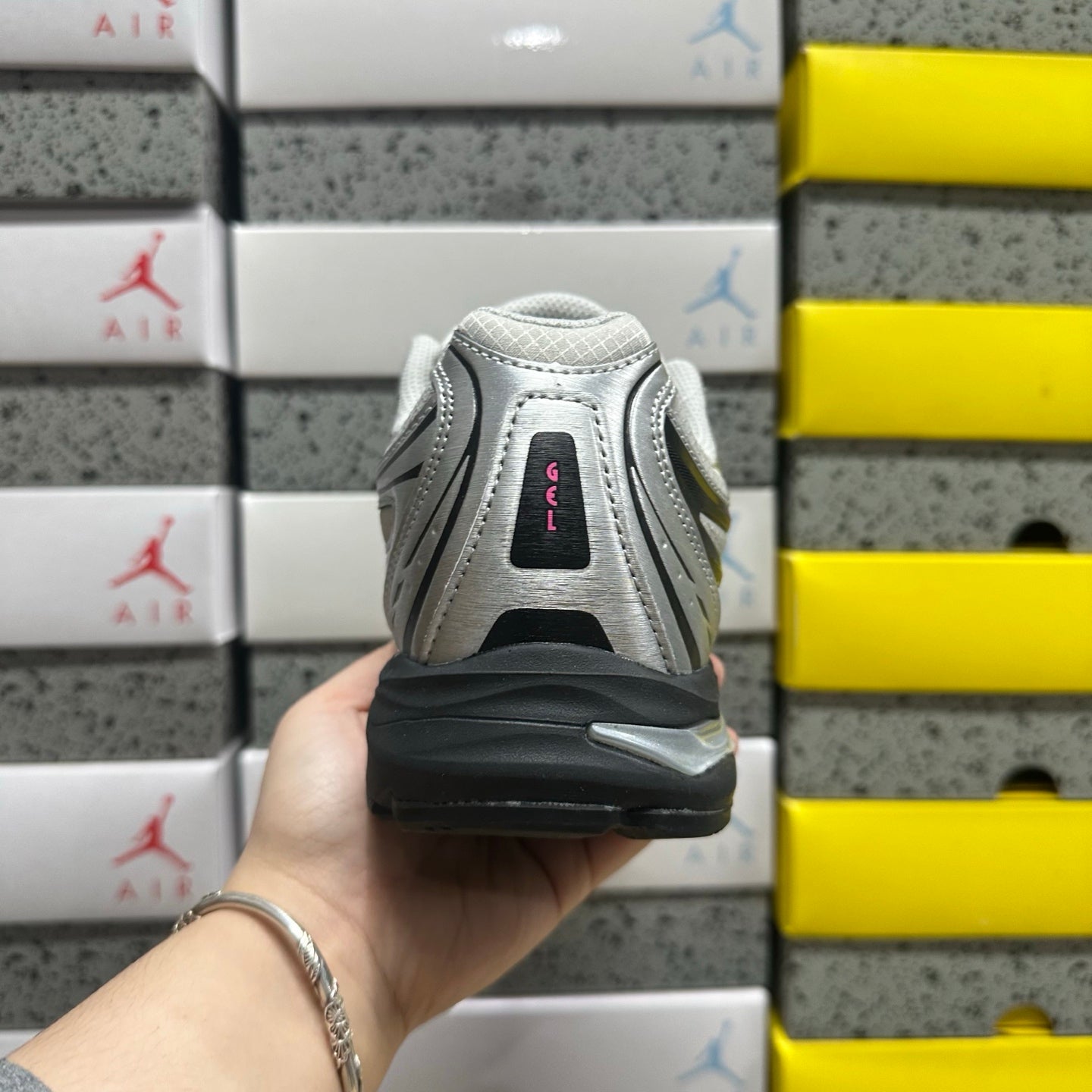 Gel-SEKIRAN Black/Silver/Pink