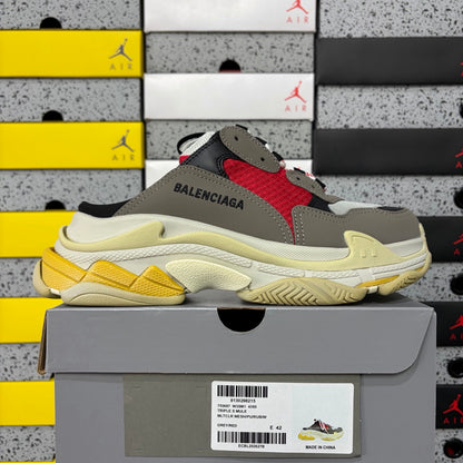 BLG Triple S Mule White/Black/Brown/Red/Yellow